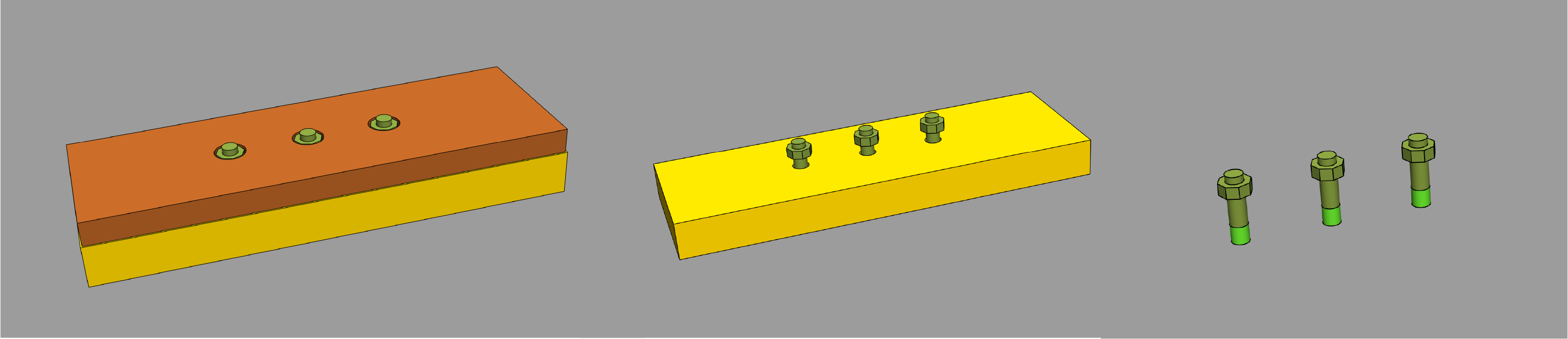 図-2 「3bolts」モデル状況